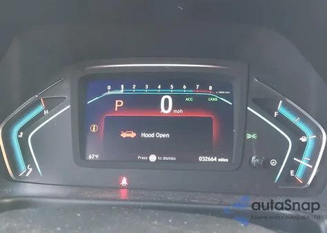 2019 Honda Odyssey Ex z USA, uszkodzony, nr VIN 5FNRL6H58KB011821